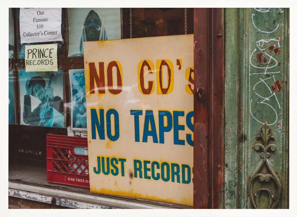 Just Records - Poster / Art Print