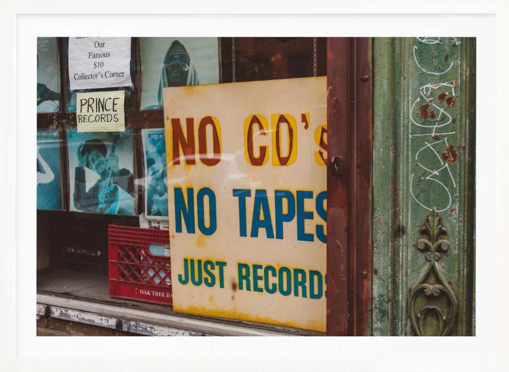 Just Records - Poster / Art Print