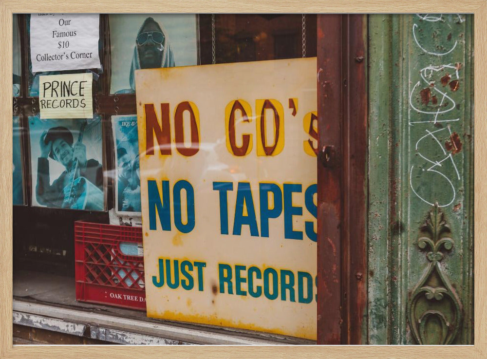 Just Records - Poster / Art Print