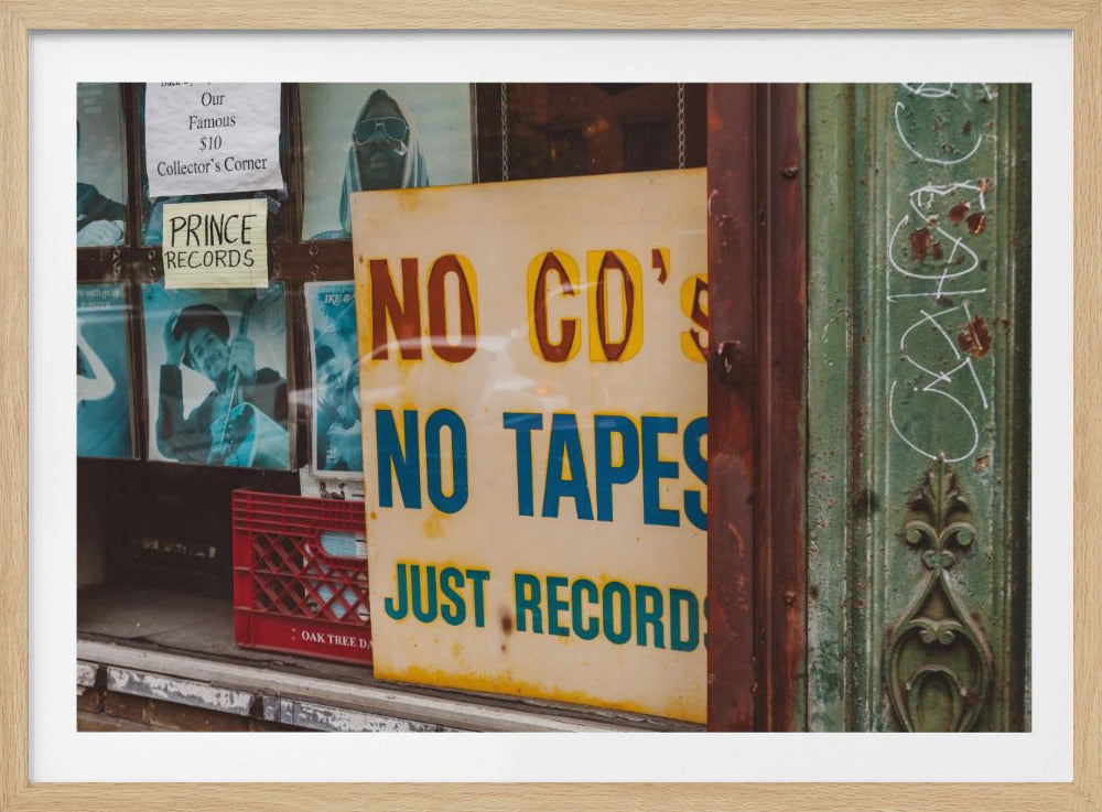 Just Records - Poster / Art Print