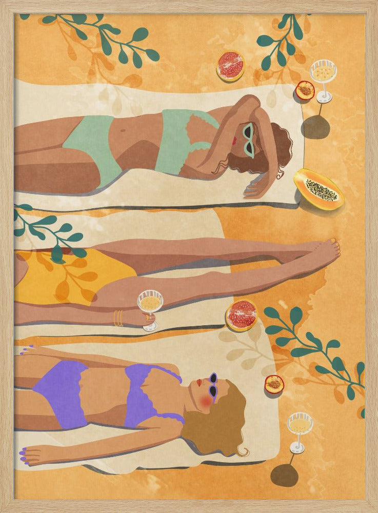 Summer Girls - Poster / Art Print