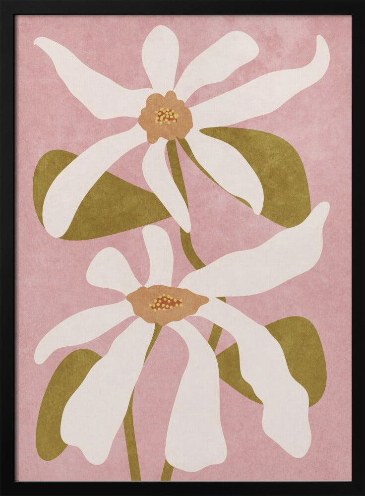 Abstract Flowers I - Poster / Art Print