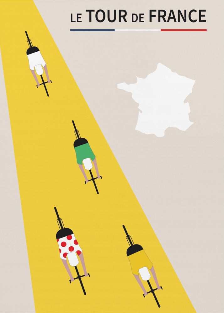 le Tour de France Poster - Poster / Art Print
