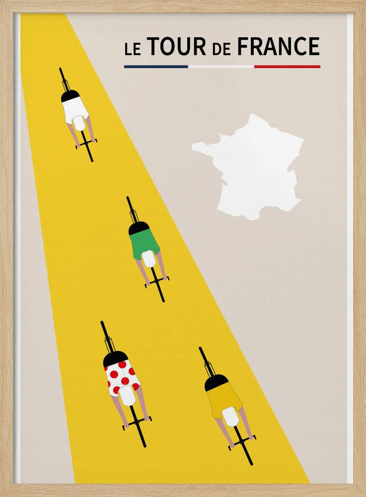 le Tour de France Poster - Poster / Art Print