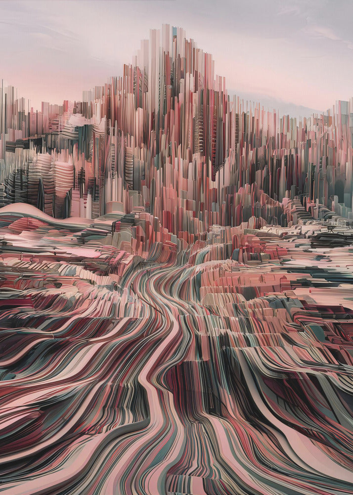 Abstract City - Poster / Art Print