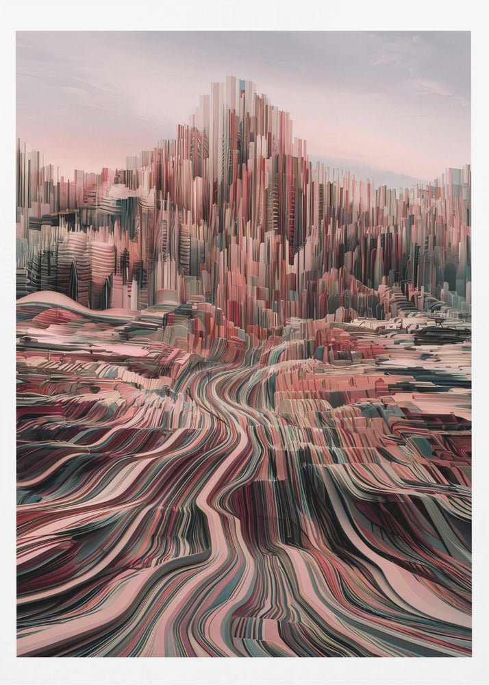 Abstract City - Poster / Art Print