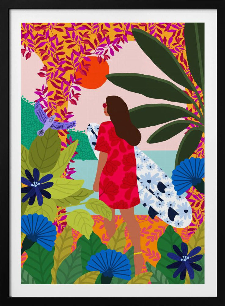 Going Surfing - Poster / Art Print