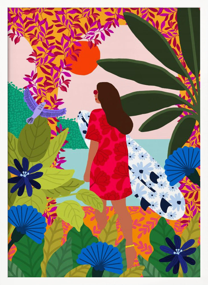 Going Surfing - Poster / Art Print