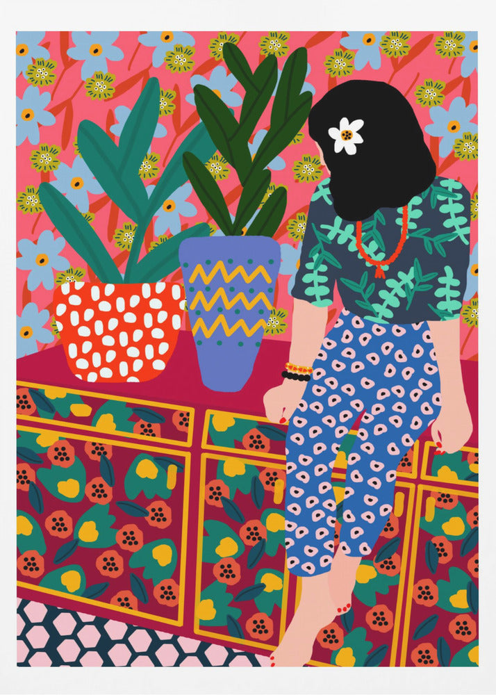 Hawaiian Girl - Poster / Art Print