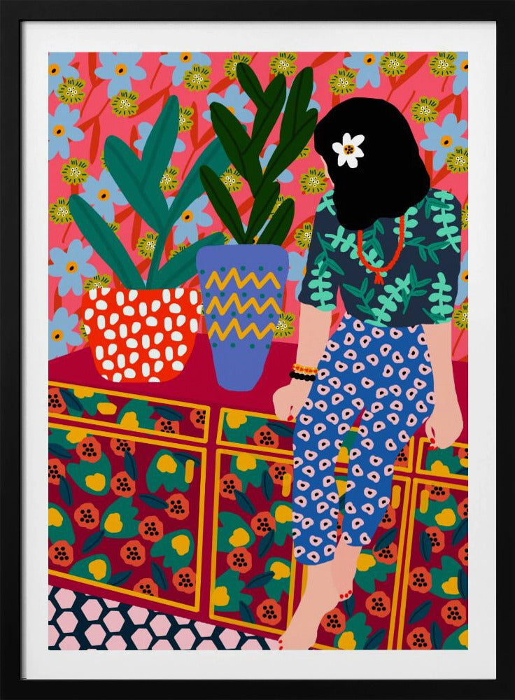 Hawaiian Girl - Poster / Art Print