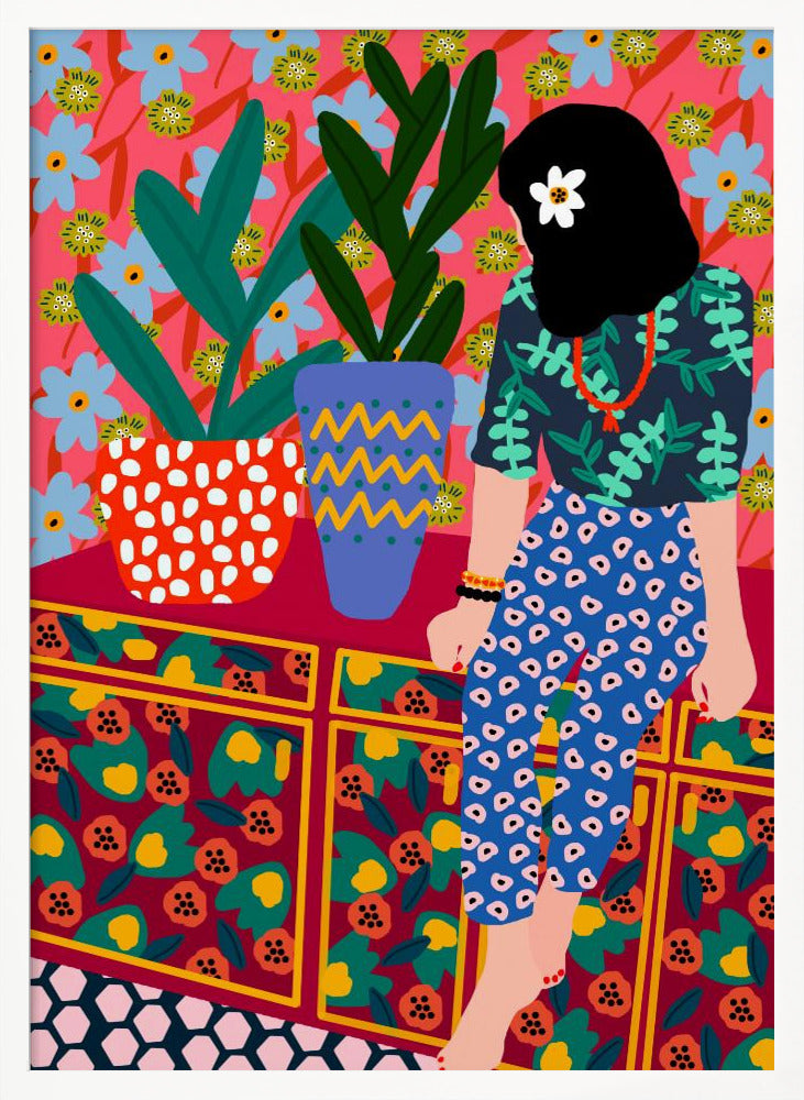 Hawaiian Girl - Poster / Art Print