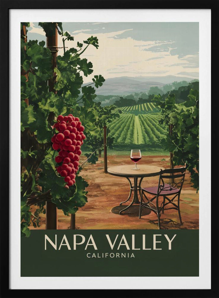 Napa Valley - California - Poster / Art Print