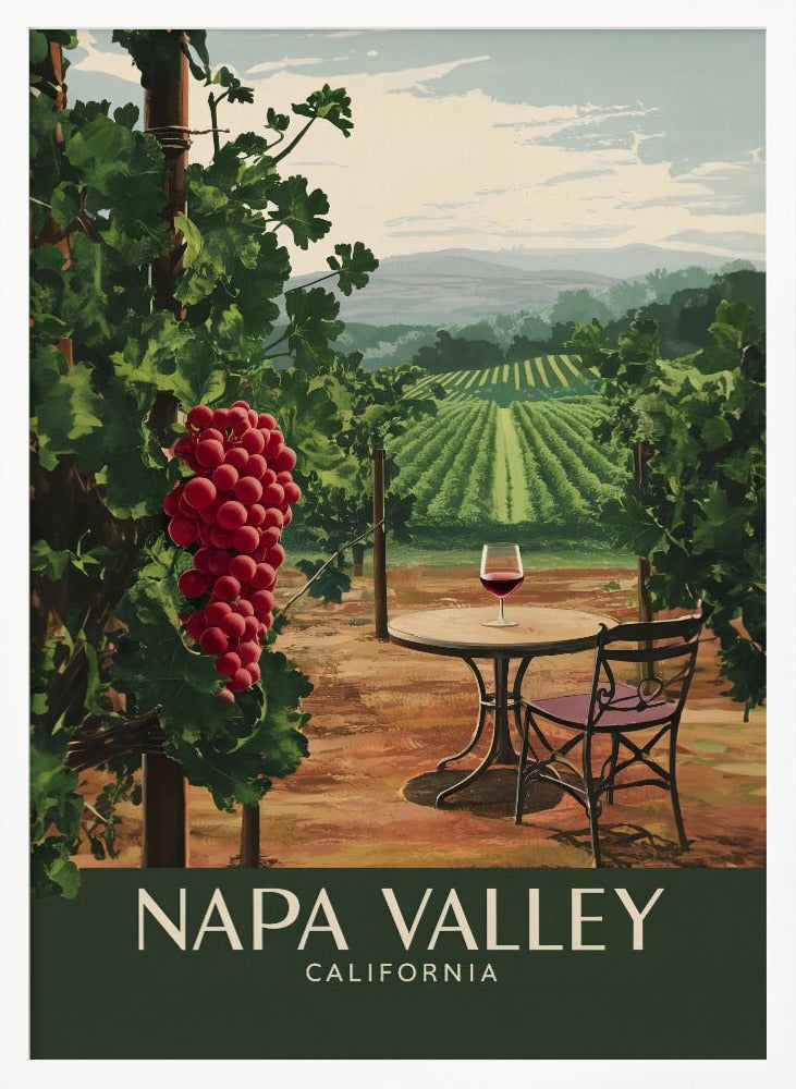 Napa Valley - California - Poster / Art Print