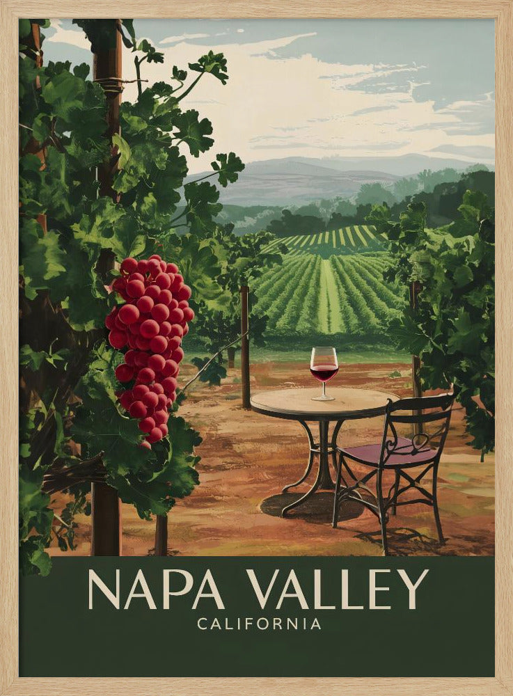 Napa Valley - California - Poster / Art Print
