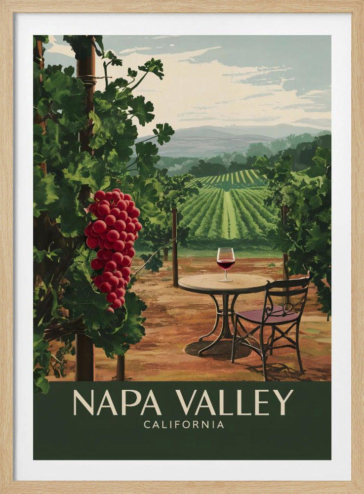 Napa Valley - California - Poster / Art Print