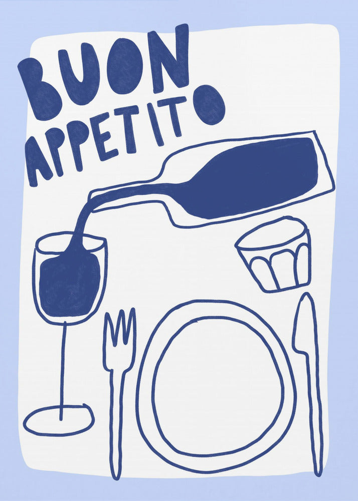 Buon Appetito - Poster / Art Print