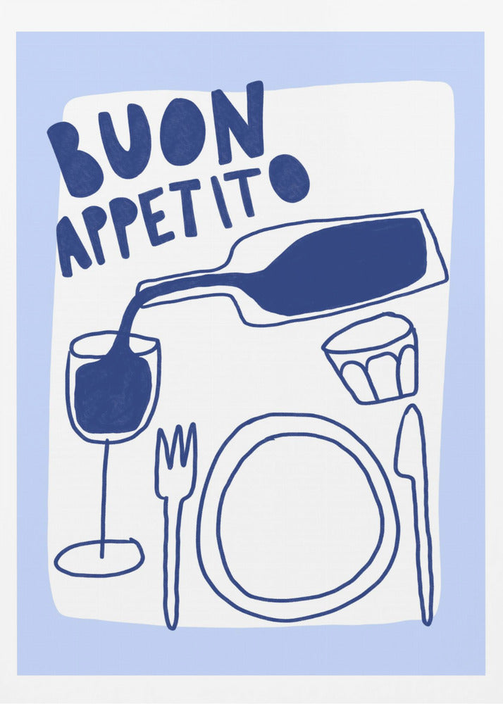 Buon Appetito - Poster / Art Print