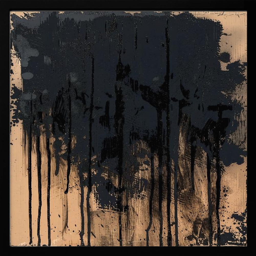 Paint It Black - Poster / Art Print