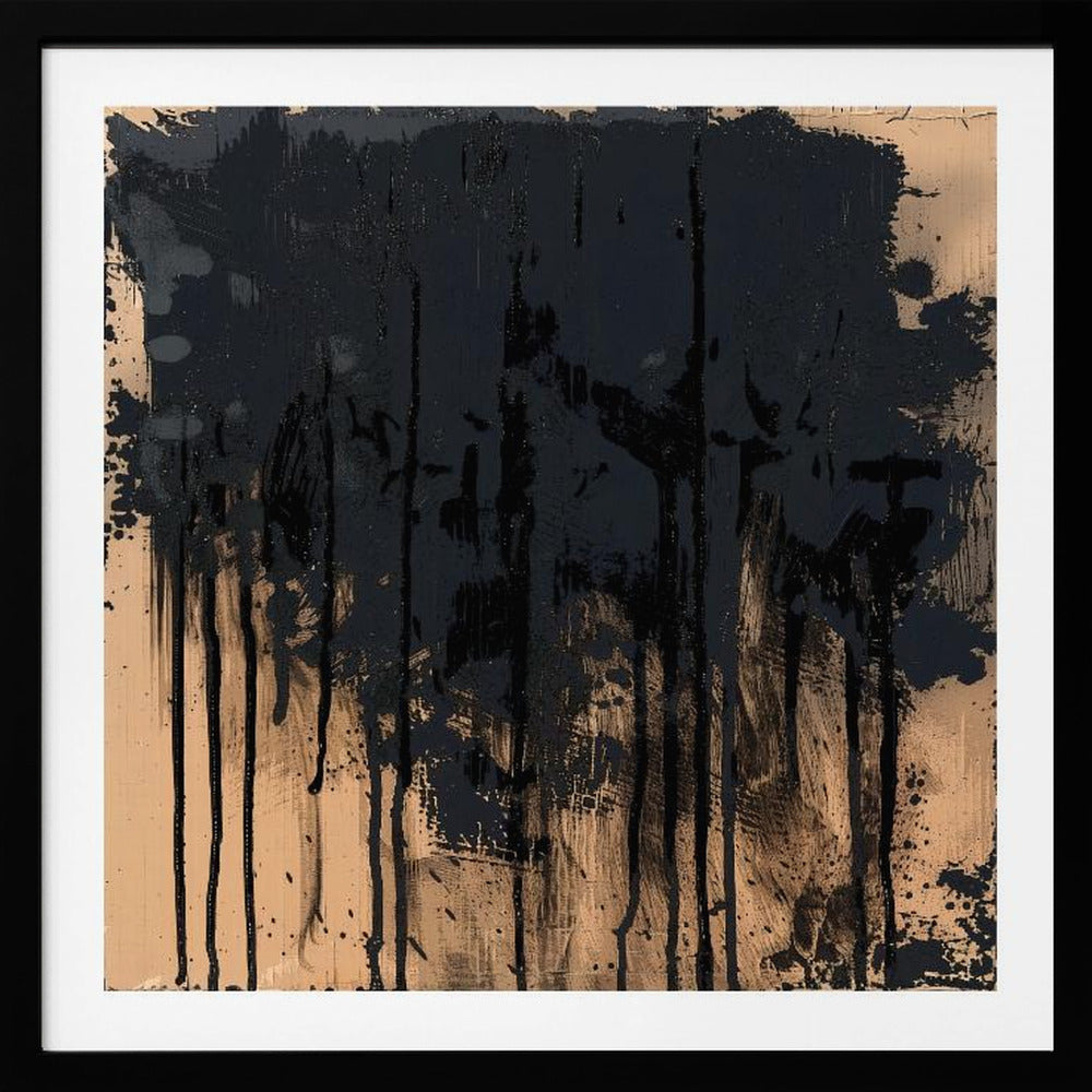 Paint It Black - Poster / Art Print