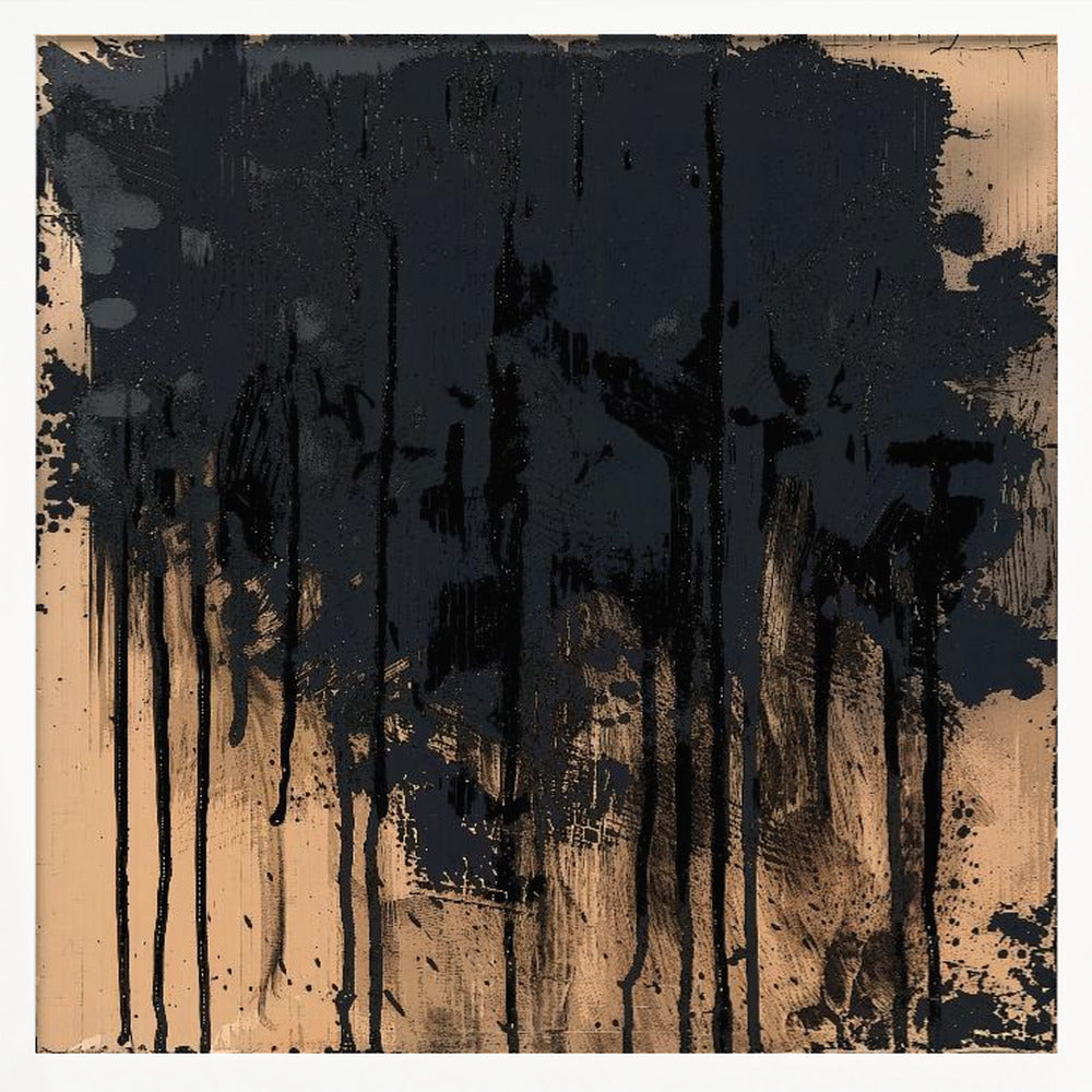 Paint It Black - Poster / Art Print