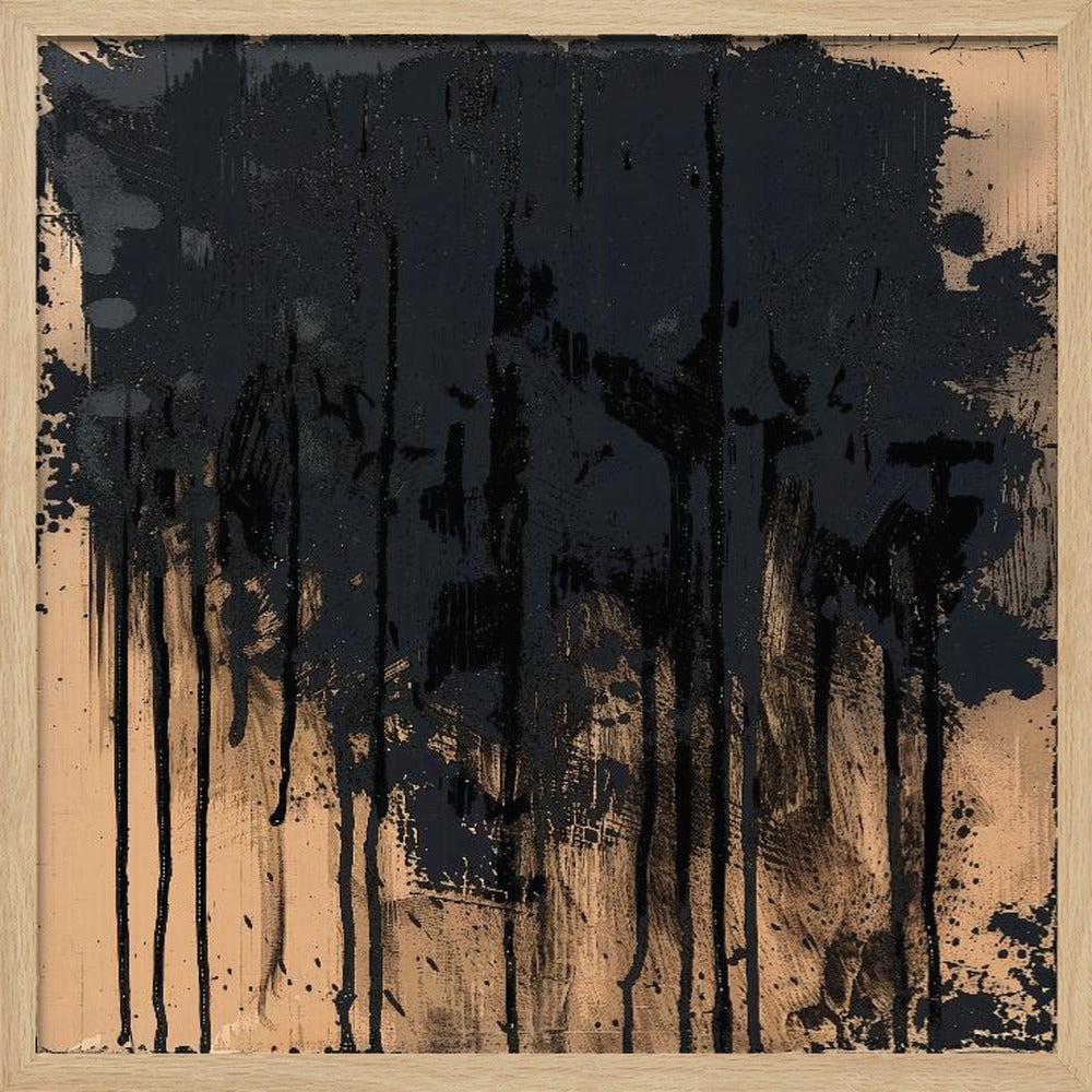 Paint It Black - Poster / Art Print