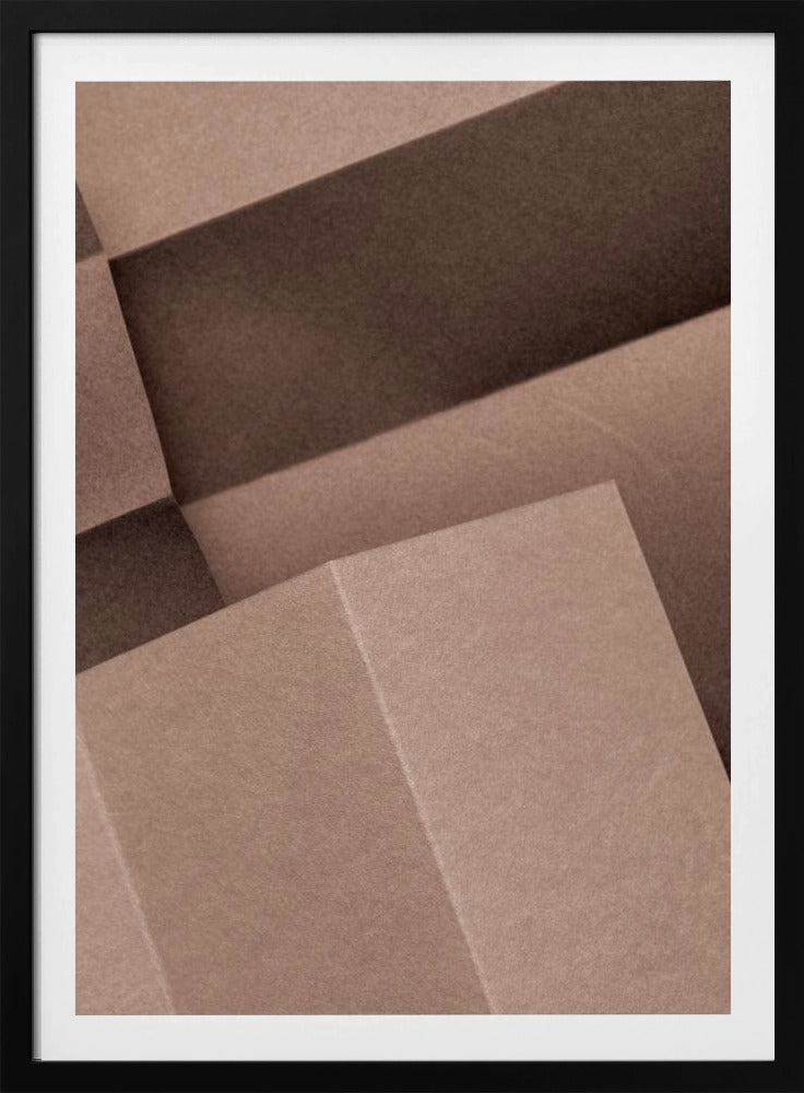 Papers and Shadows 4 - Poster / Art Print