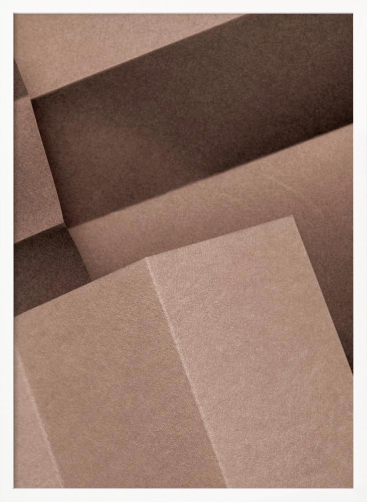 Papers and Shadows 4 - Poster / Art Print