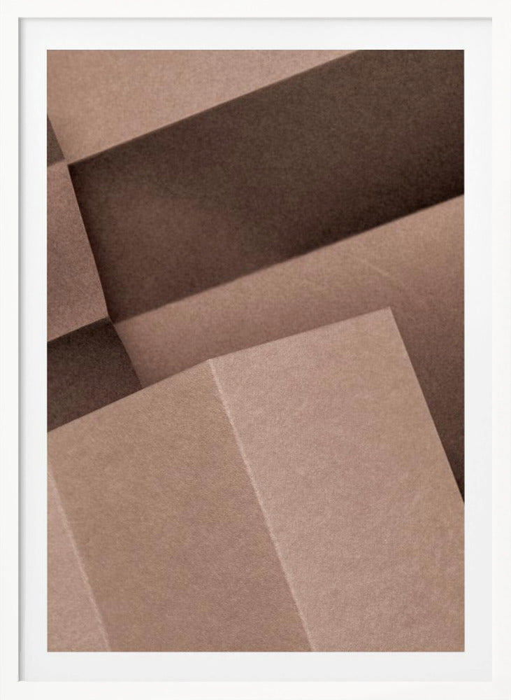 Papers and Shadows 4 - Poster / Art Print