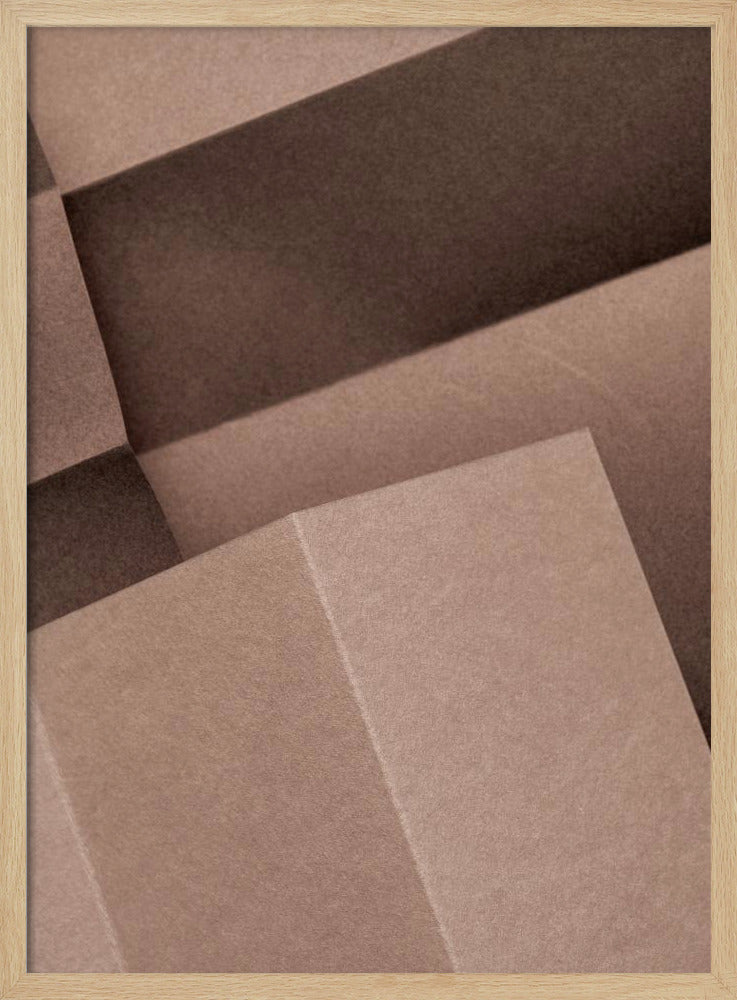 Papers and Shadows 4 - Poster / Art Print