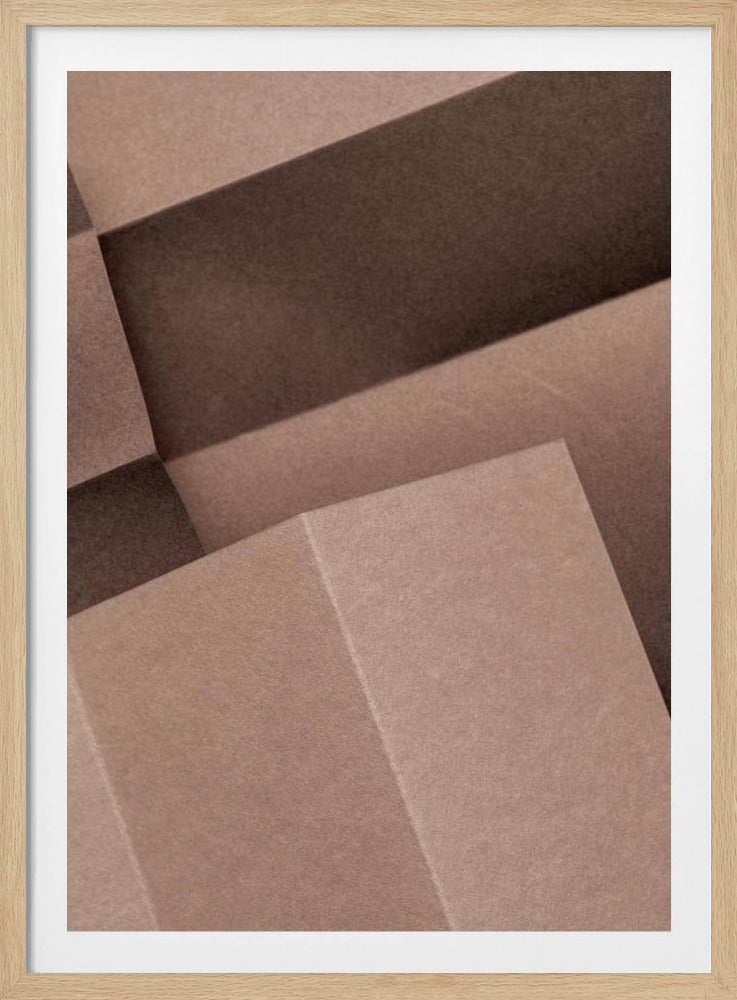 Papers and Shadows 4 - Poster / Art Print