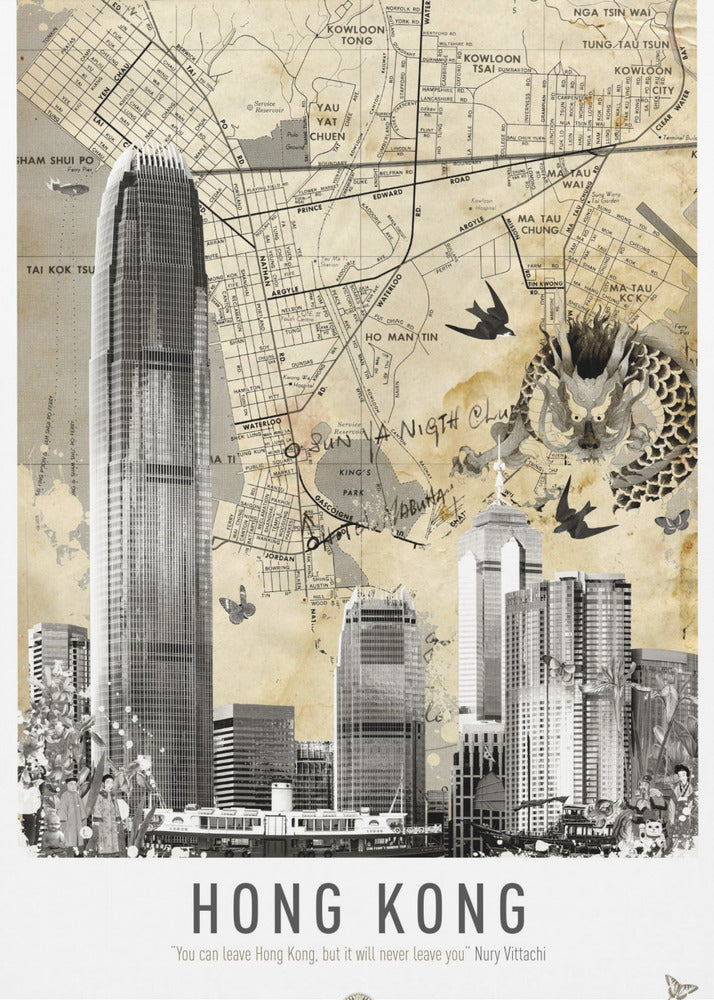 Hong Kong (City Breaks) - Poster / Art Print