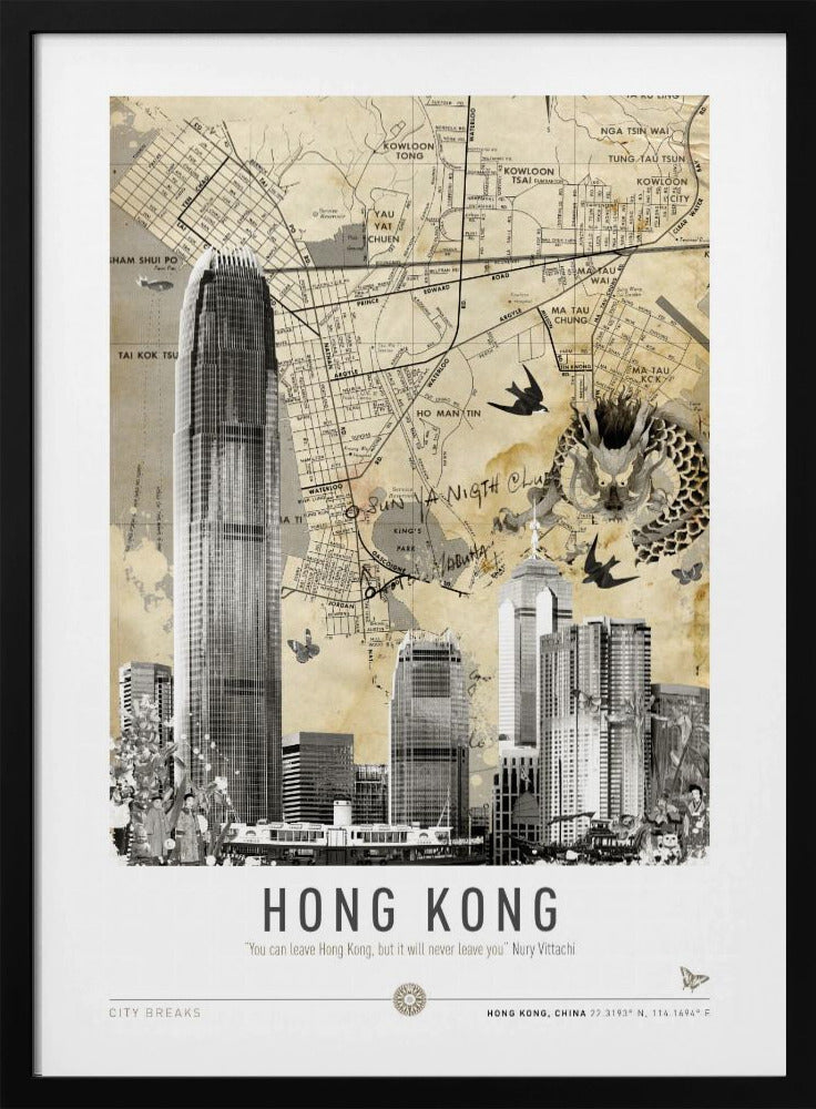 Hong Kong (City Breaks) - Poster / Art Print