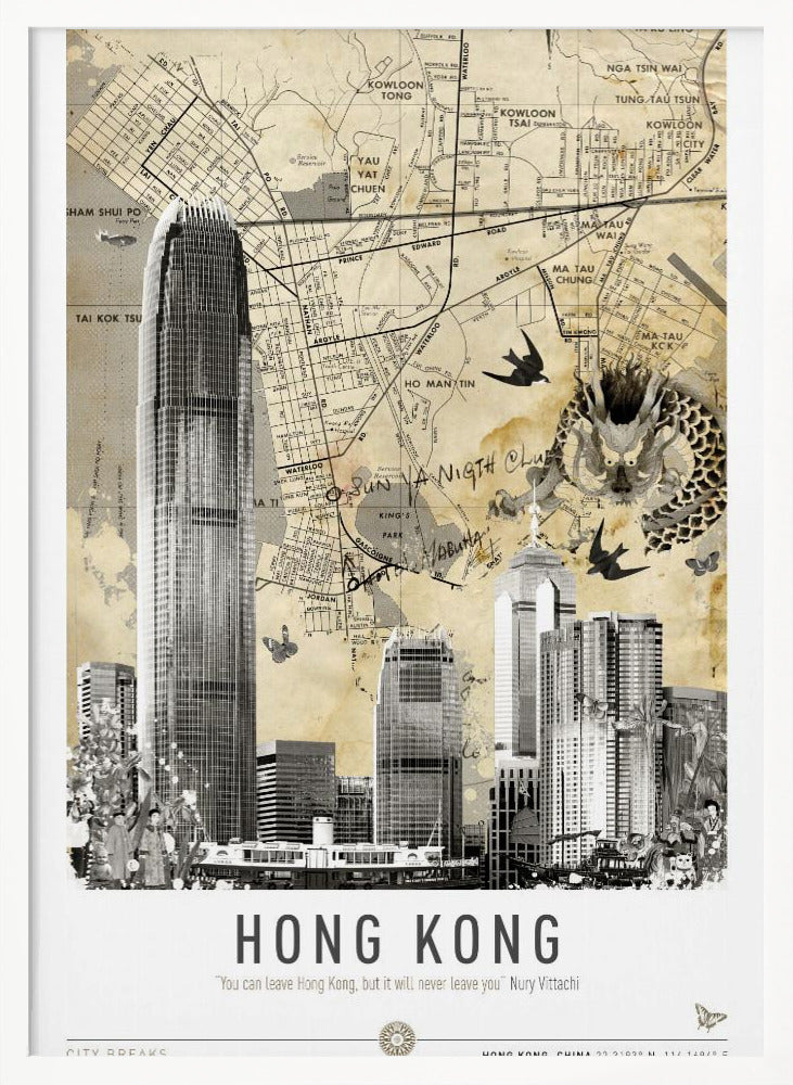 Hong Kong (City Breaks) - Poster / Art Print