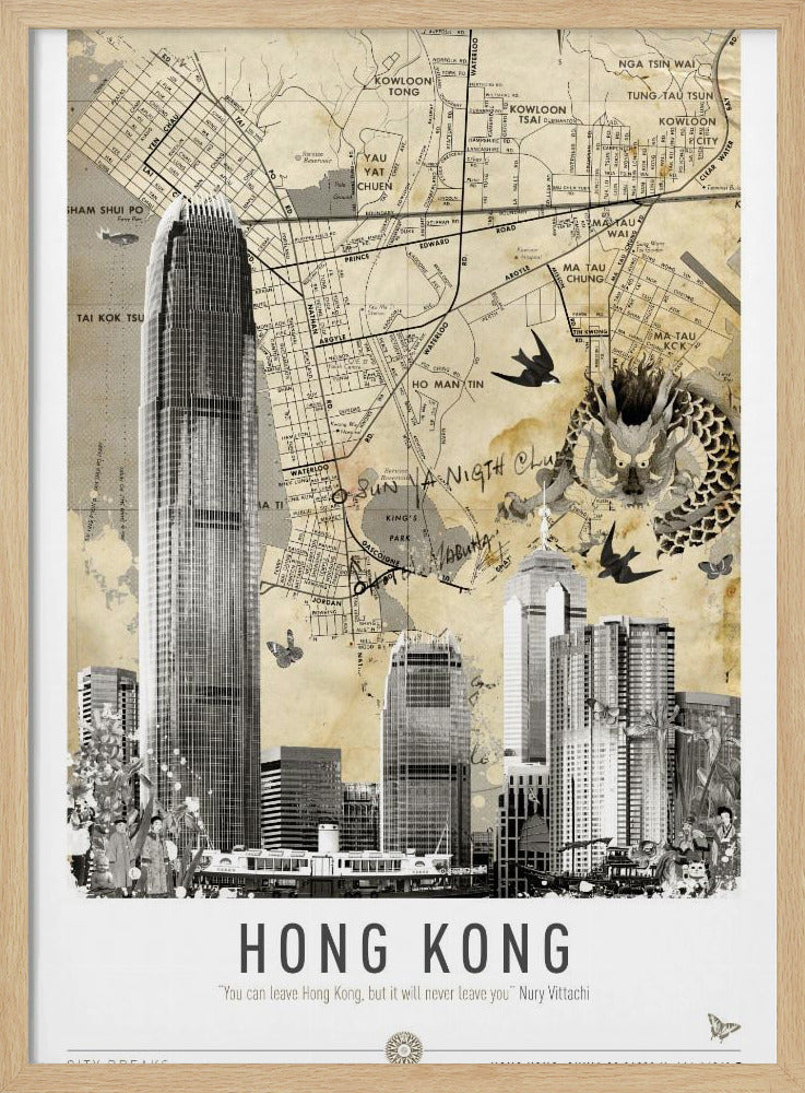 Hong Kong (City Breaks) - Poster / Art Print