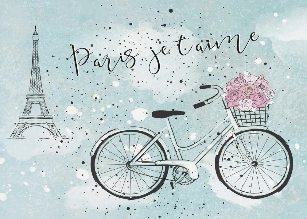 Paris Jetaime - Poster / Art Print