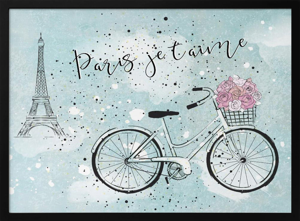 Paris Jetaime - Poster / Art Print