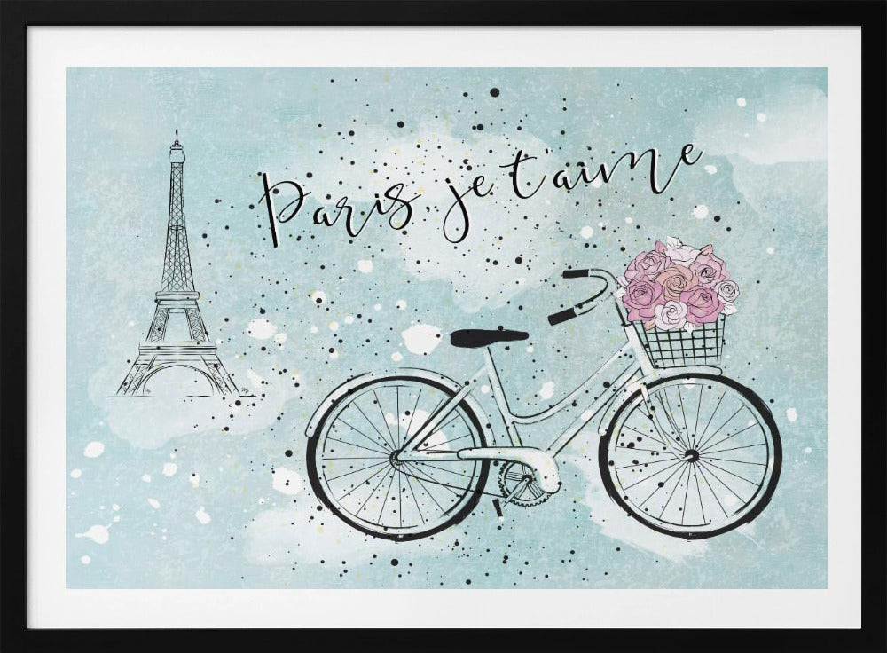 Paris Jetaime - Poster / Art Print