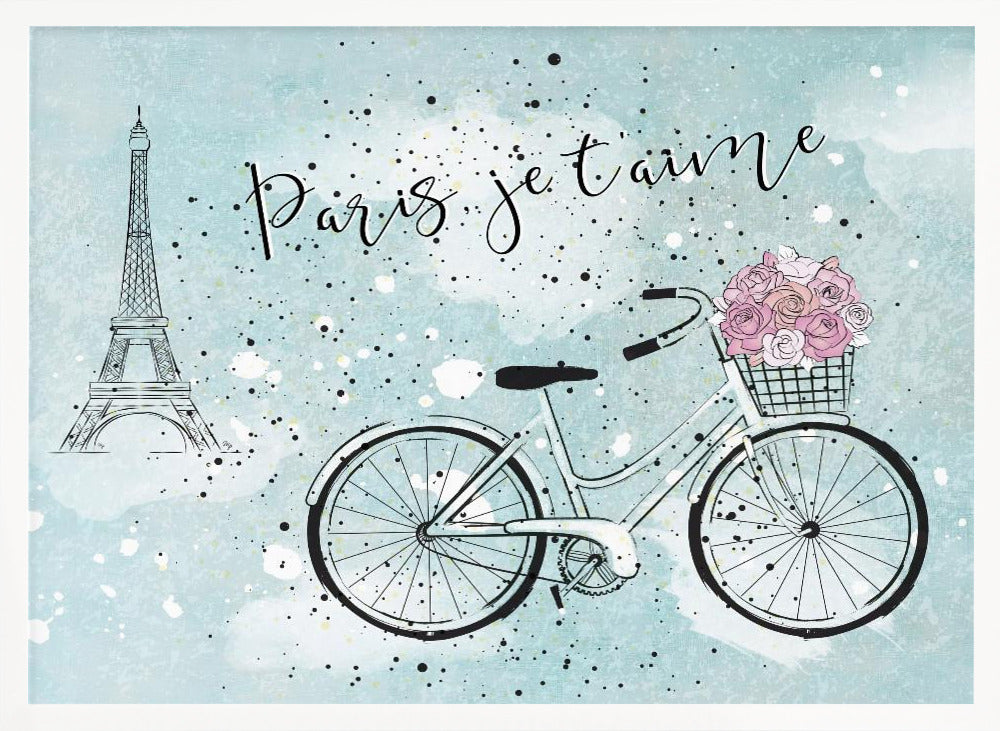 Paris Jetaime - Poster / Art Print