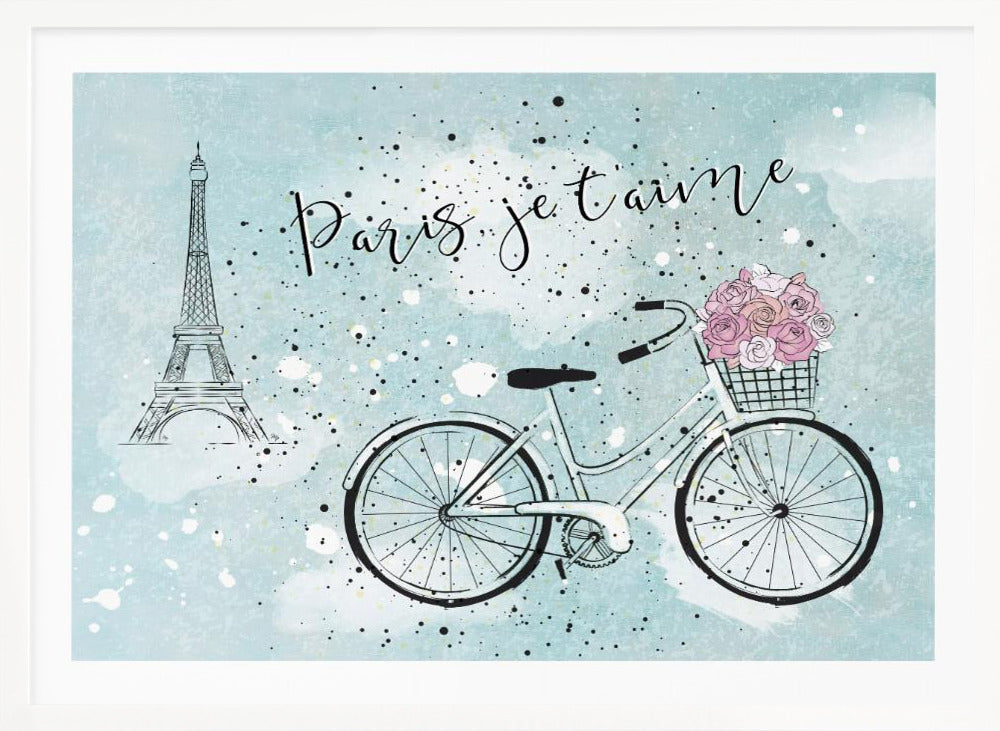 Paris Jetaime - Poster / Art Print