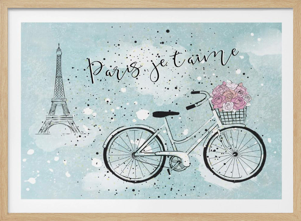 Paris Jetaime - Poster / Art Print