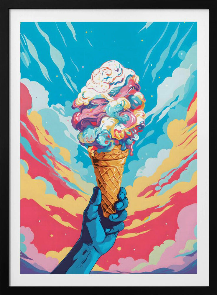 Ice Cream Pop Art - Poster / Art Print