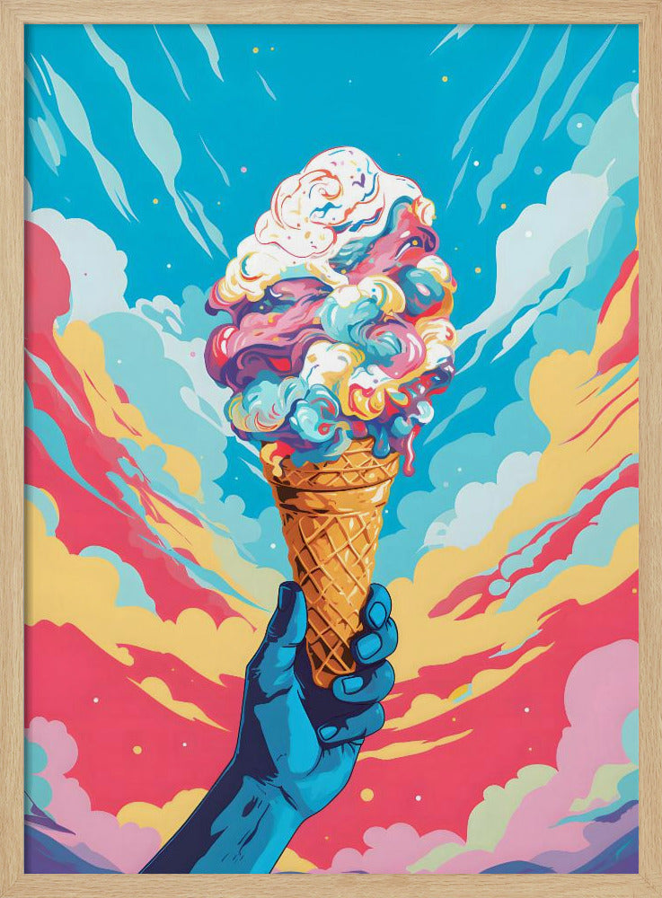 Ice Cream Pop Art - Poster / Art Print