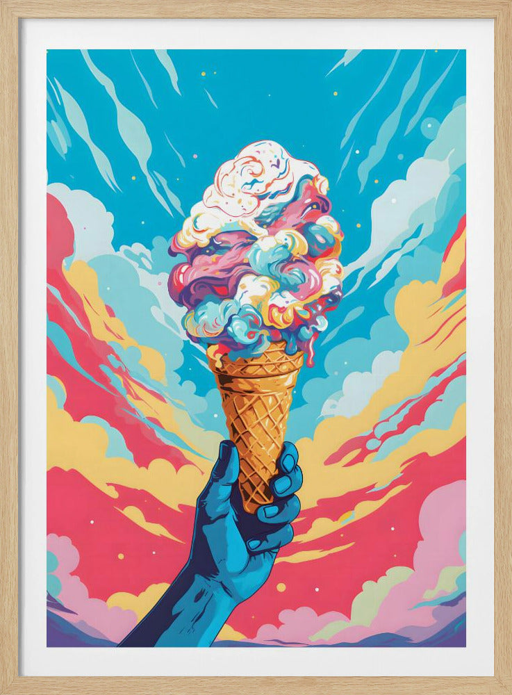 Ice Cream Pop Art - Poster / Art Print