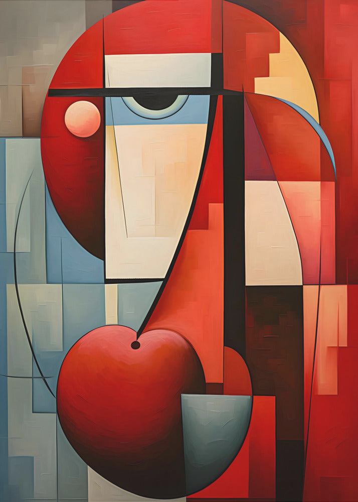 The Abstract Face - Poster / Art Print