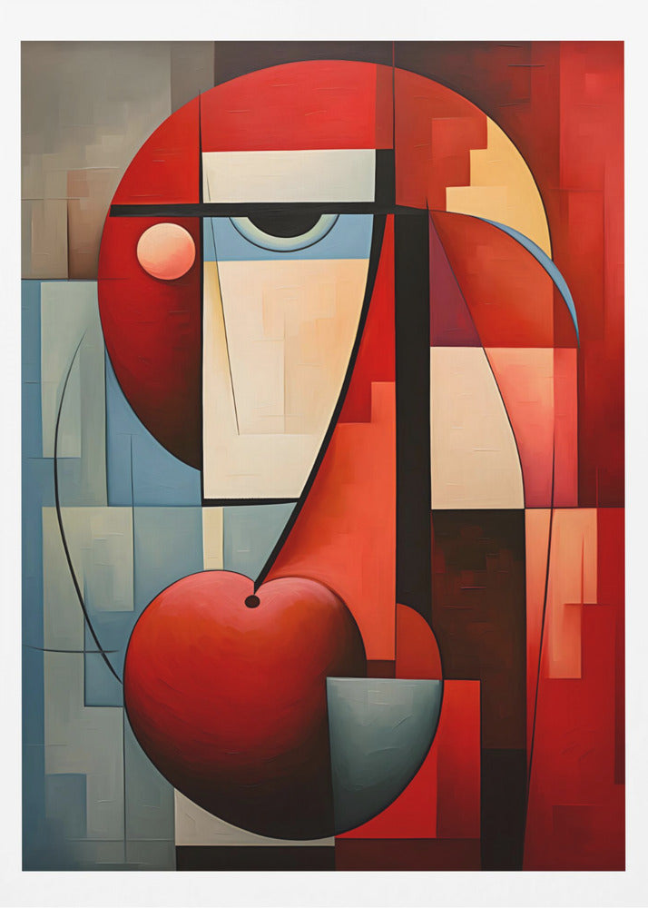 The Abstract Face - Poster / Art Print
