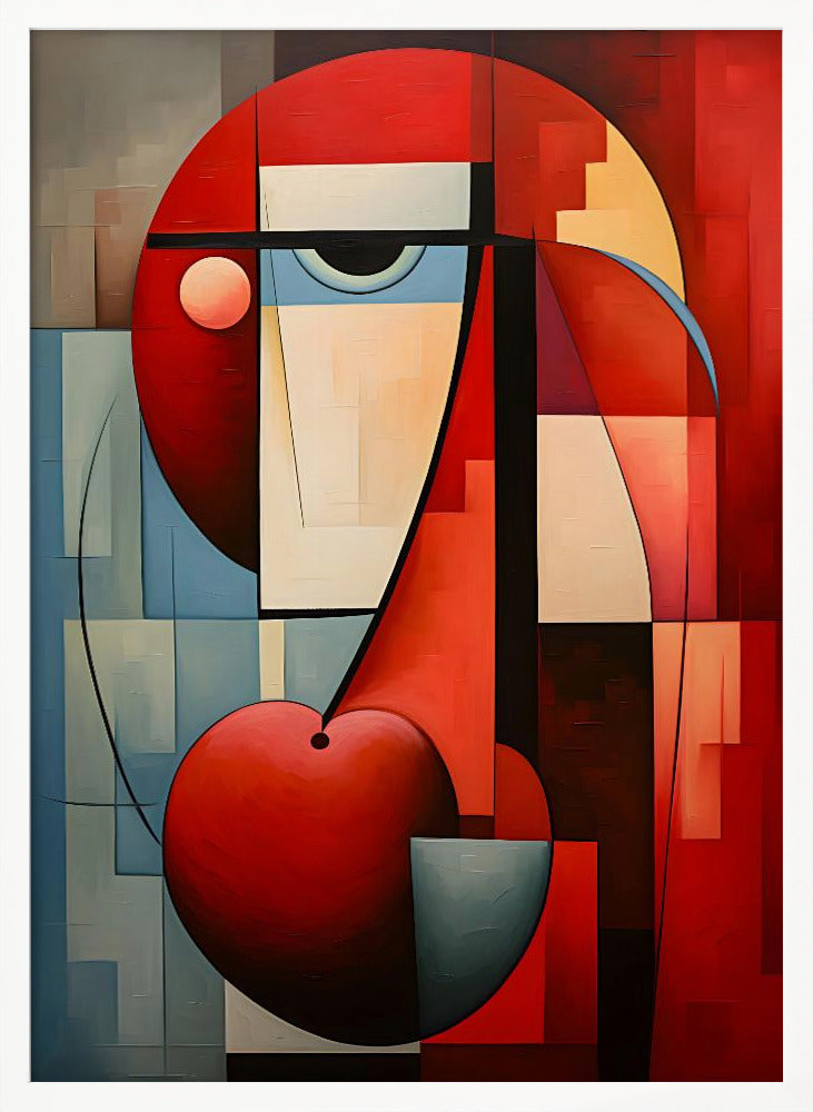 The Abstract Face - Poster / Art Print