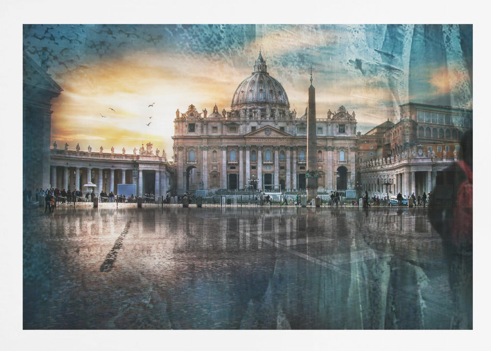 St. Peter's Square - Poster / Art Print