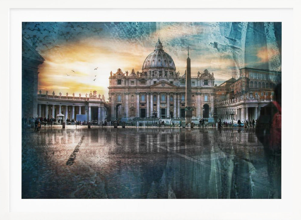 St. Peter's Square - Poster / Art Print