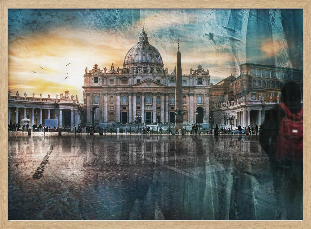 St. Peter's Square - Poster / Art Print