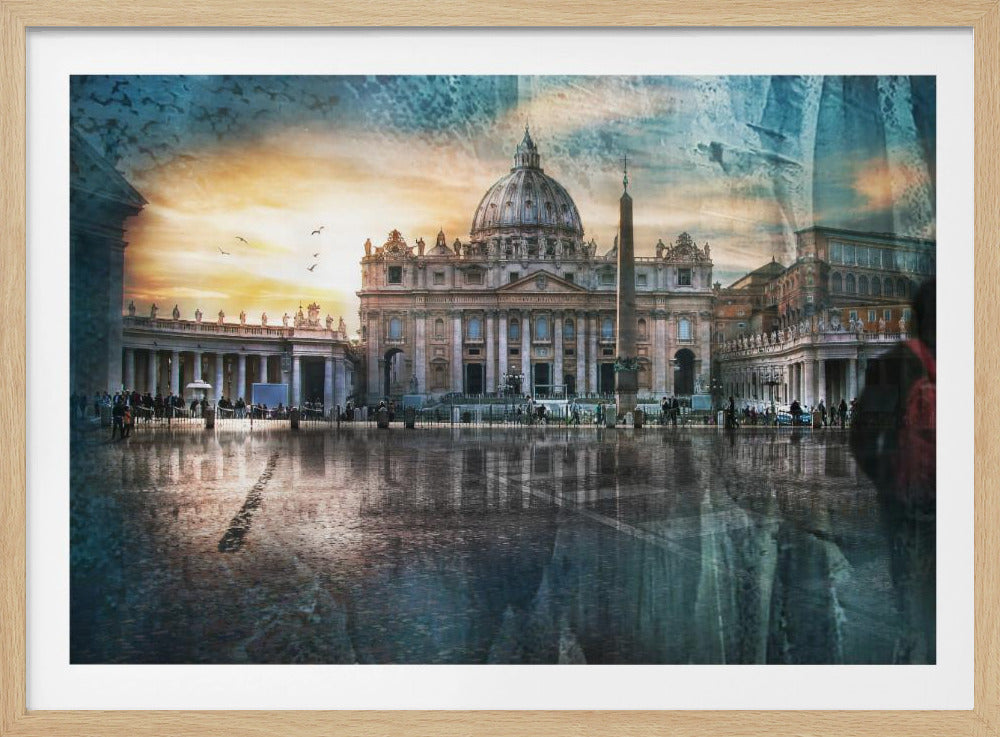 St. Peter's Square - Poster / Art Print